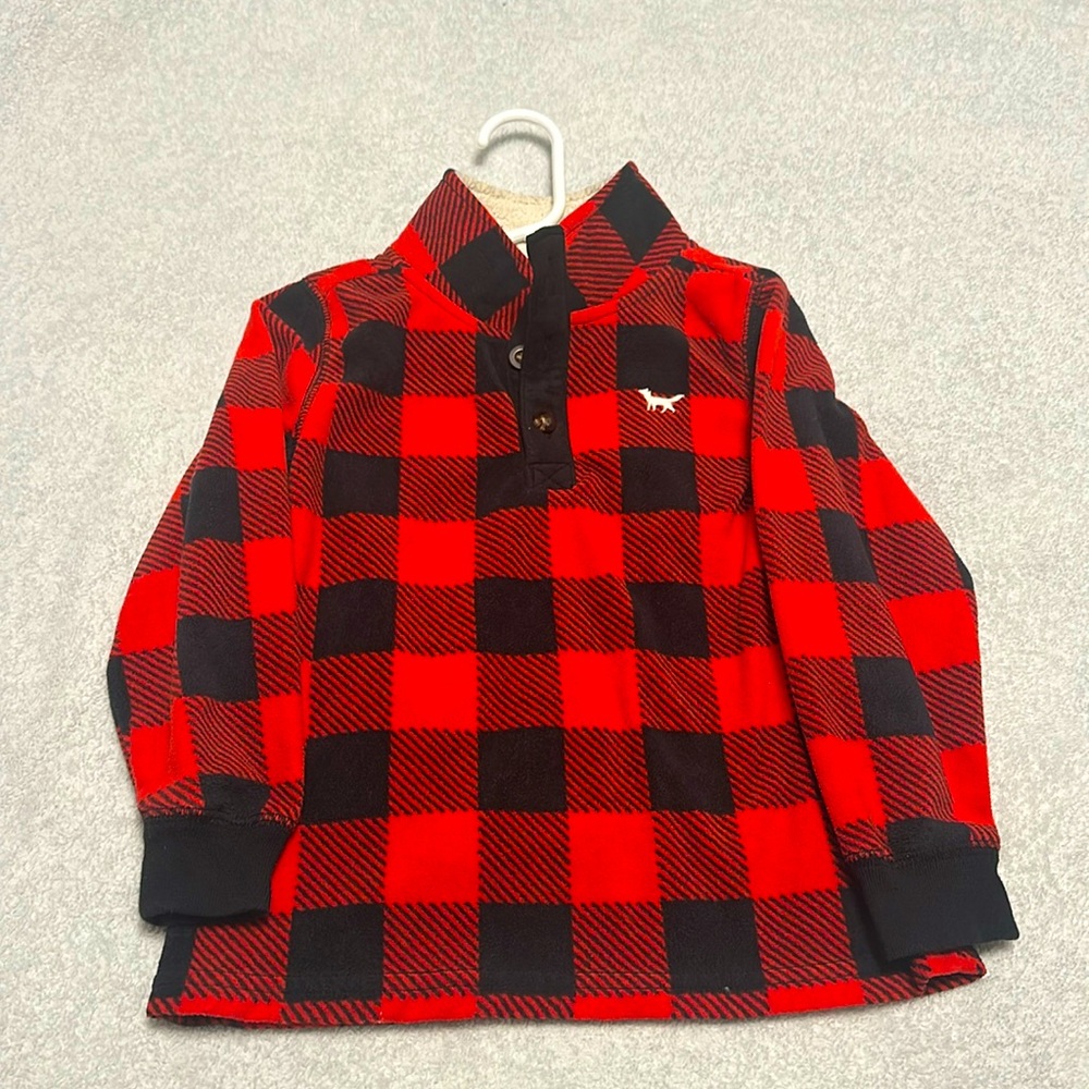 Gently Used Carter’s Fleece Long Sleeve Sweater Size 4T